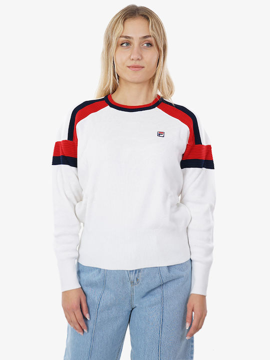 Frankie Women's Long Sleeve Sweater White