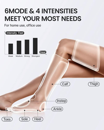 Renpho Massage Device for the Legs with Heating Function