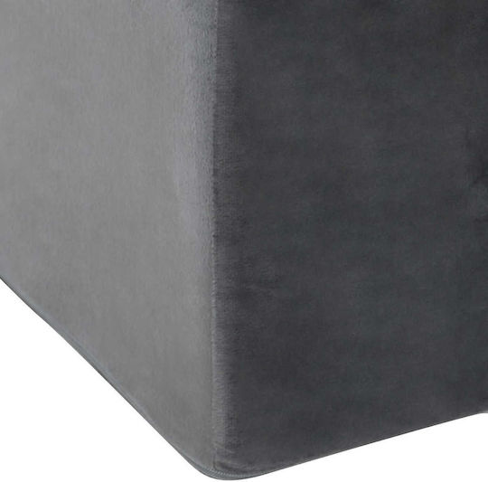 vidaXL Leg Seat Cushion 68x40x18cm Gray 42020187