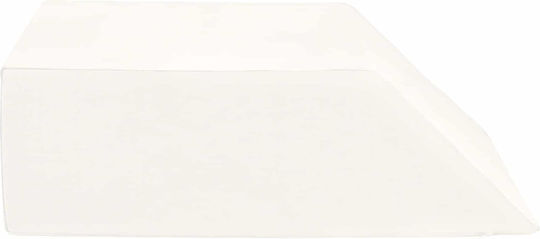 vidaXL Μαξιλάρι 63x52x19.5cm σε Λευκό χρώμα 42020190