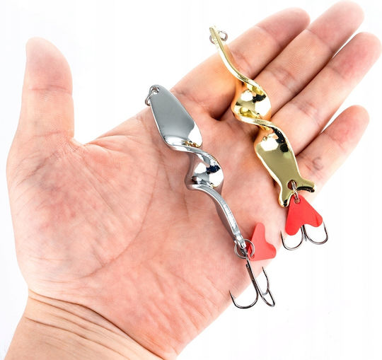 Pike Zander Rotating Изкуствена Стръв 6.2бр/10гр Сребрист
