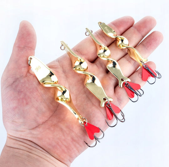 Pike Zander Rotating Изкуствена Стръв 6.2бр/10гр Сребрист