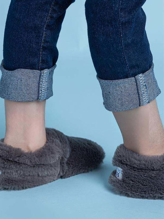 Kids Slippers Boots White