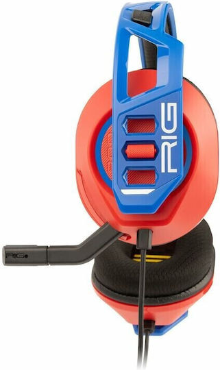 Nacon RIG 300 Pro HN Over Ear Gaming Headset with Connection 3.5mm Red/Blue