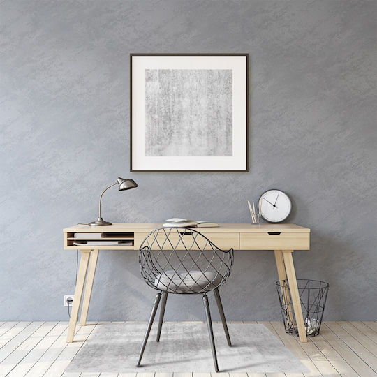 Tulup Bürostuhlunterlagen Künstlerisches Design Grau Beton 100x70 cm