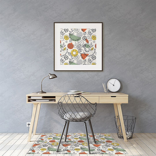 Pătură De Protecție Pentru Pardoseală Spațiu Profesional Schițe Cu Fructe 100x70 Cm