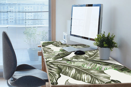 Decorativ Protecție Birou Home Office Frunze De Banană 90x45 Cm