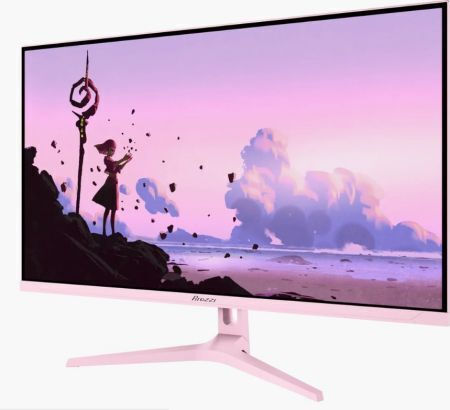 Arozzi NoVa IPS HDR Monitor 31.5" QHD 2560x1440 180Hz with Response Time 2ms GTG Pink