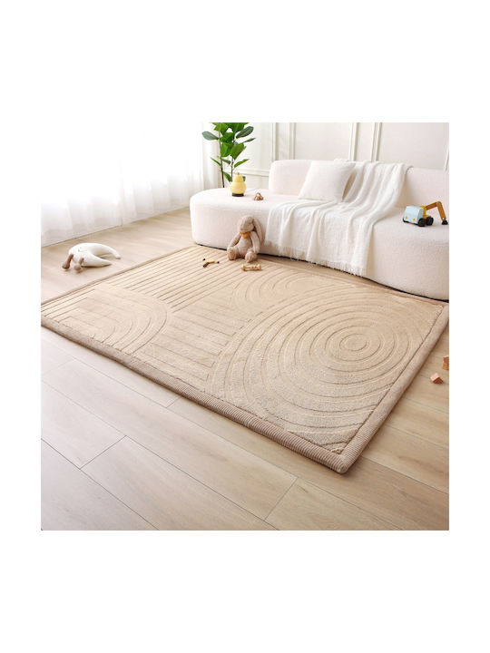 Hakuna Matte Handmade Kids Rug Beige 200x150cm Thickness 25mm