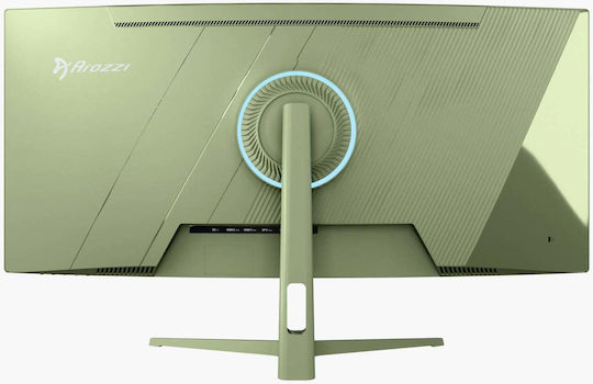 Arozzi Nova Ultrawide VA Curved Gaming Monitor 34" QHD 3440x1440 165Hz with Response Time 4ms GTG Green