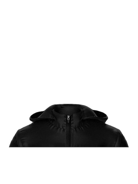 Prime Γυναικείο Puffer Μπουφάν Αντιανεμικό για Χειμώνα Μαύρο