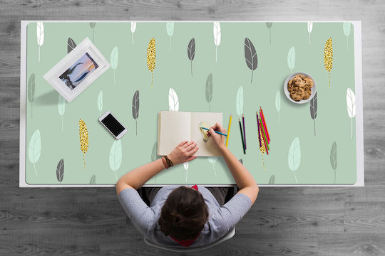 Vinyl-Schreibtischunterlage Tastatur & Maus Skandinavisches Design 90x45 cm