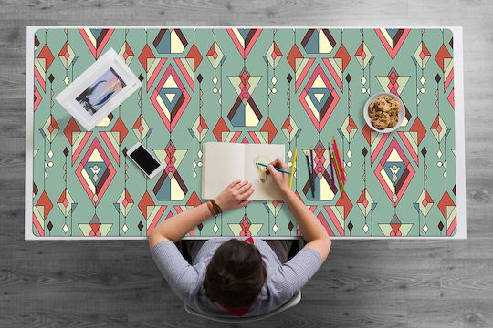 Protecție Pentru Suprafețe De Lucru Vinil Model Aztec 100x50 Cm