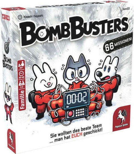 Board Game Bomb Busters for 2-5 Players 12+ Years Old Kaissa