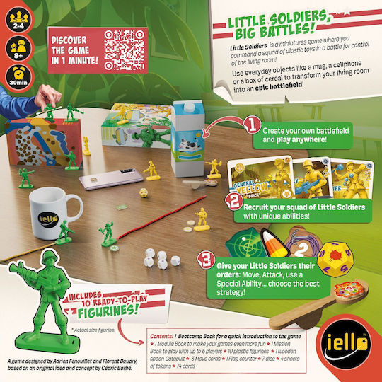 Board Game Little Soldiers for 2-4 Players 8+ Years Old (EN) Iello