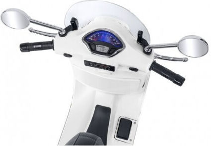 Παιδική Vespa Spidko GTS Ηλεκτροκίνητη 12 Volt Λευκή για 3+ ετών