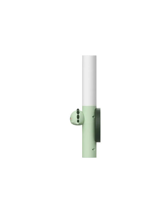 Kinder Dekorative Lampe Zoo Family Grün 18x2.5cm
