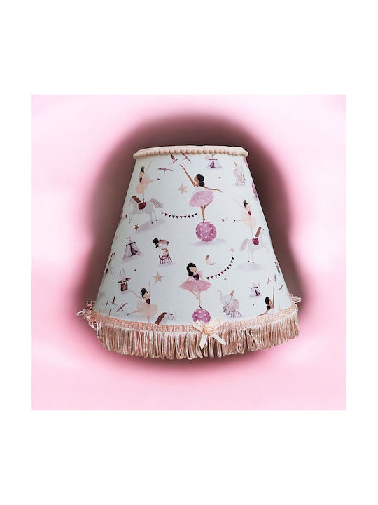 Oxygen Prima Ballerina Single-Light Kids Ceiling Light with E27 Socket 30x25cm