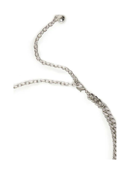Damen Gürtel Kette Schwarz
