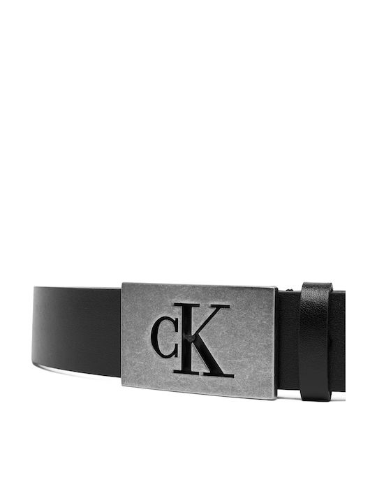 Men's Belt Leather Black