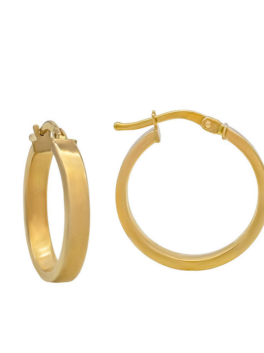 Savvas Design Обици Халки от Злато 14К СКΟ02072