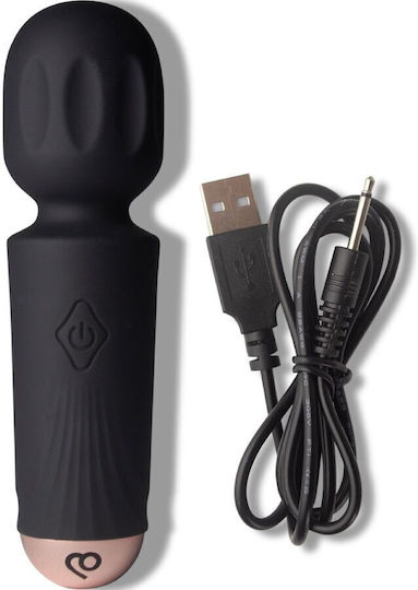 Rocks Off Mini Wand Mini Δονητής Μασάζ Μαύρος