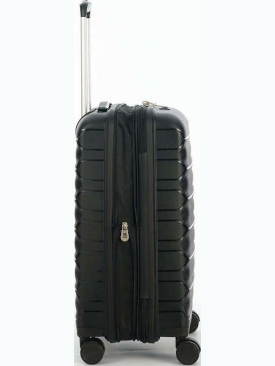 Verage Large Travel Suitcase Hard Black with 4 Wheels Height 78cm