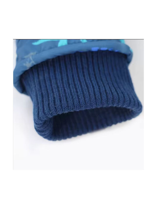 Brims and Trims Mittens Παιδικά Γάντια Σκι & Snowboard Μπλε
