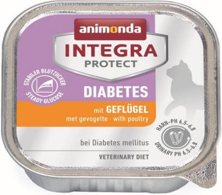 Animonda Integra Protect Diabetes Nasses Katzenfutter 100gr Kaninchen