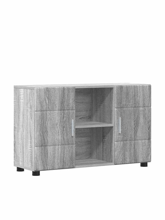 Wohnzimmer TV-Einheit Gray Sonoma L88.5xB30.5xH55.5cm