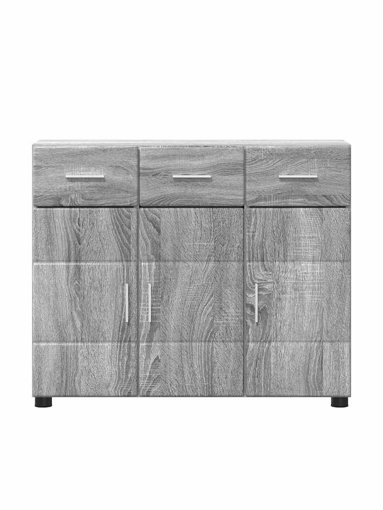 Wohnzimmer TV-Einheit Gray Sonoma L88.5xB30.5xH73cm