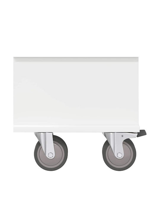 Living Room TV Unit White L68.5xW35xH35cm