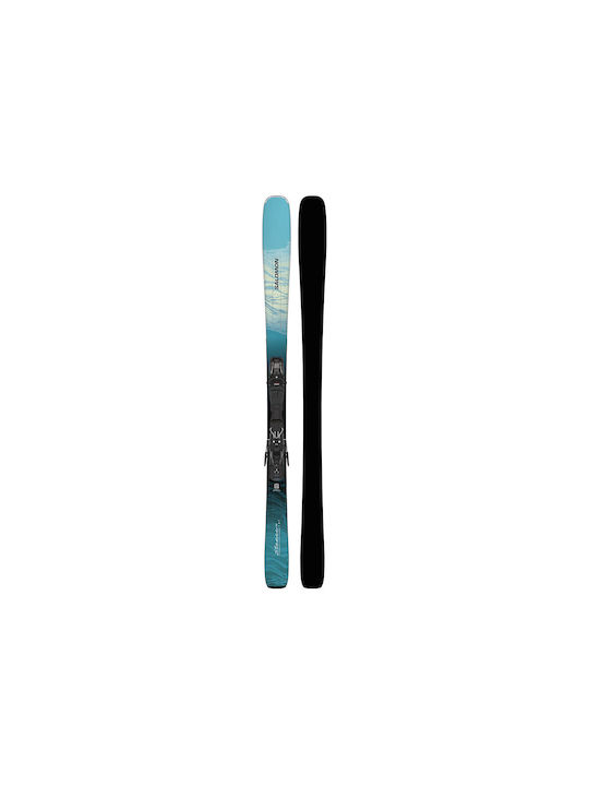 Salomon Stance W 80 Women's Ski Boots in Blue Color with Bindings