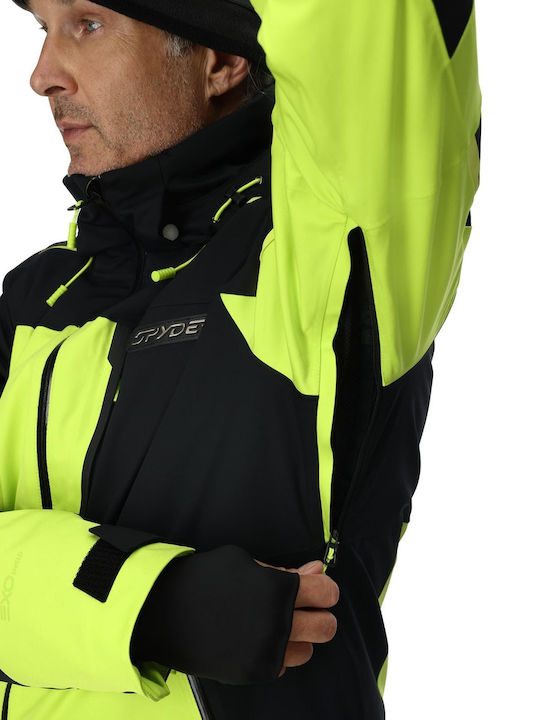 Spyder Leader 38SA073514_LIM Masculin Jachetă pentru Schi & Snowboard Verde