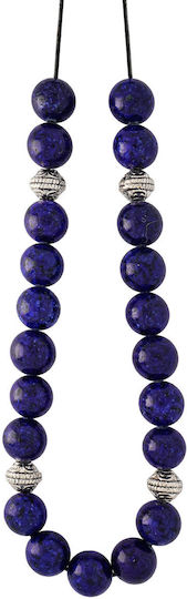 Kiriakos Gofas Lapis Sorgenperlen aus Silber Länge 1.1cm Silber