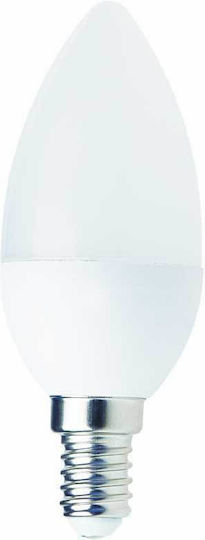 ATC LED Glühbirne 7W 100mm für E14 Fassung und Form C37 Warmweiß 600lm