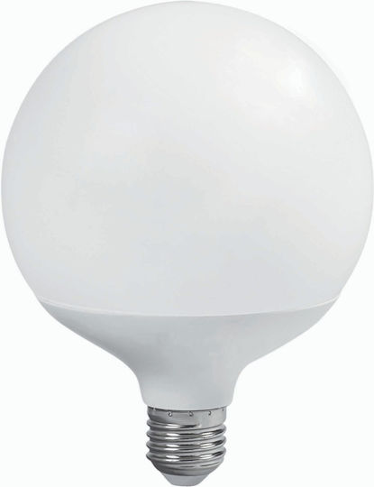 ATC LED Glühbirne 24W 125mm für E27 Glühbirnensockel und G125 Form Kühles Weiß 2500lm