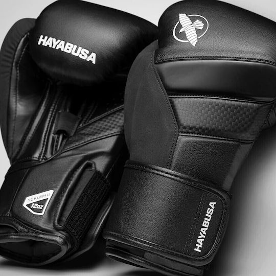 Hayabusa Боксови Ръкавици за Състезание Черен