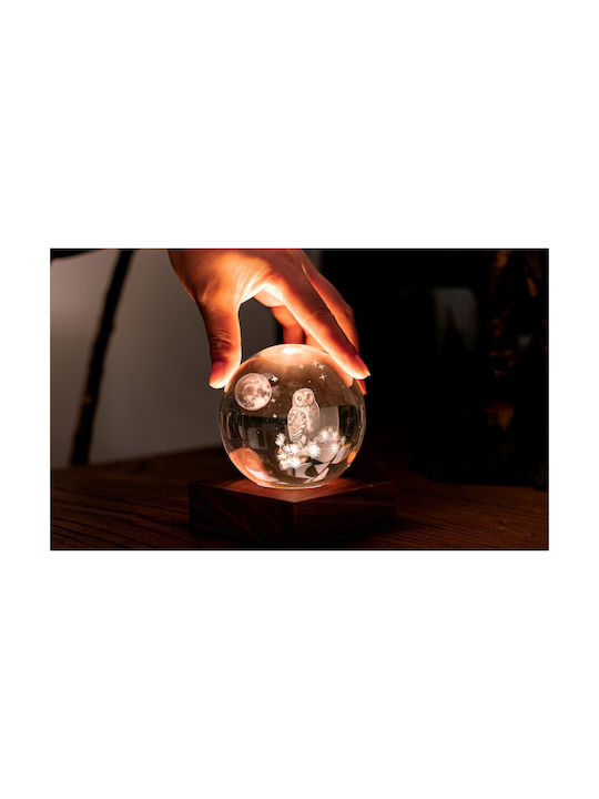 Gingko Dekorative Lampe Crystal Ball Honig