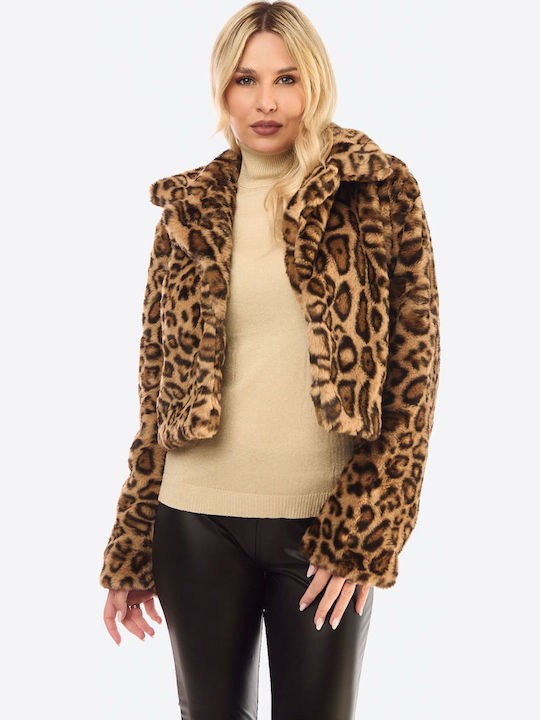 Women's Short Fur Black