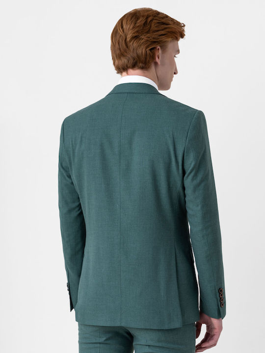 Мъжки Костюм С гиле Green