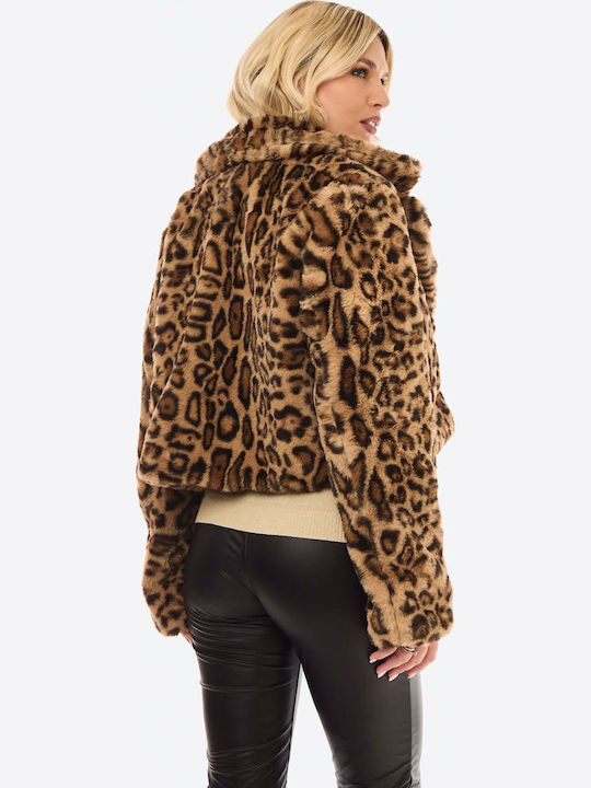 Women's Short Fur Black