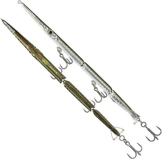 Artificial Jack Fin Stylo Jointed 150 Holo Pearl