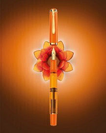Pelikan M200 Special Edition Orange Delight Füllfederhalter Extra Fein