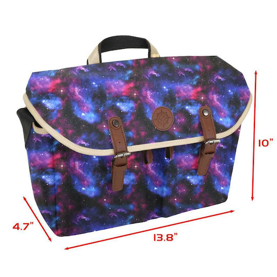 Enhance Designer Edition Dnd Bag Stylish Rpg Player's Messenger Bag Galaxy