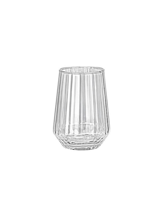 Estia Ripple Ποτήρι Νερού από Γυαλί 410ml