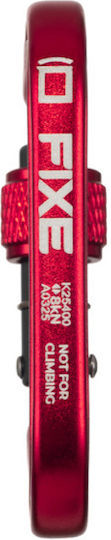 Καραμπίνερ Fixe Climbing Xot Auxiliary Carabiner Screw Red Κόκκινο Fc-k25400_1