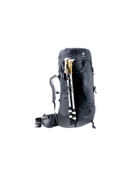 Deuter Aircontact Lite 45 + 10 Sl Планински раница 3лт Черен