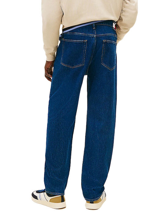 Men's Jeans Pants with Regular Tapered Fit Blue