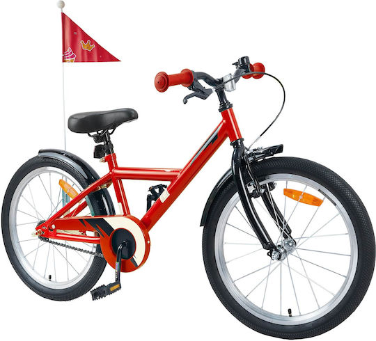 vidaXL 20" Kids Bicycle BMX Red